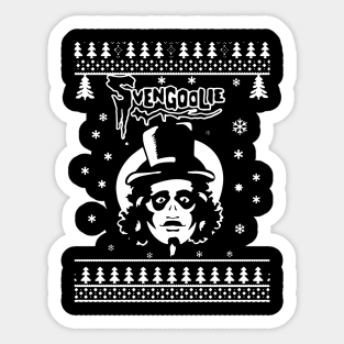 Official svengoolie ugly christmas Sticker